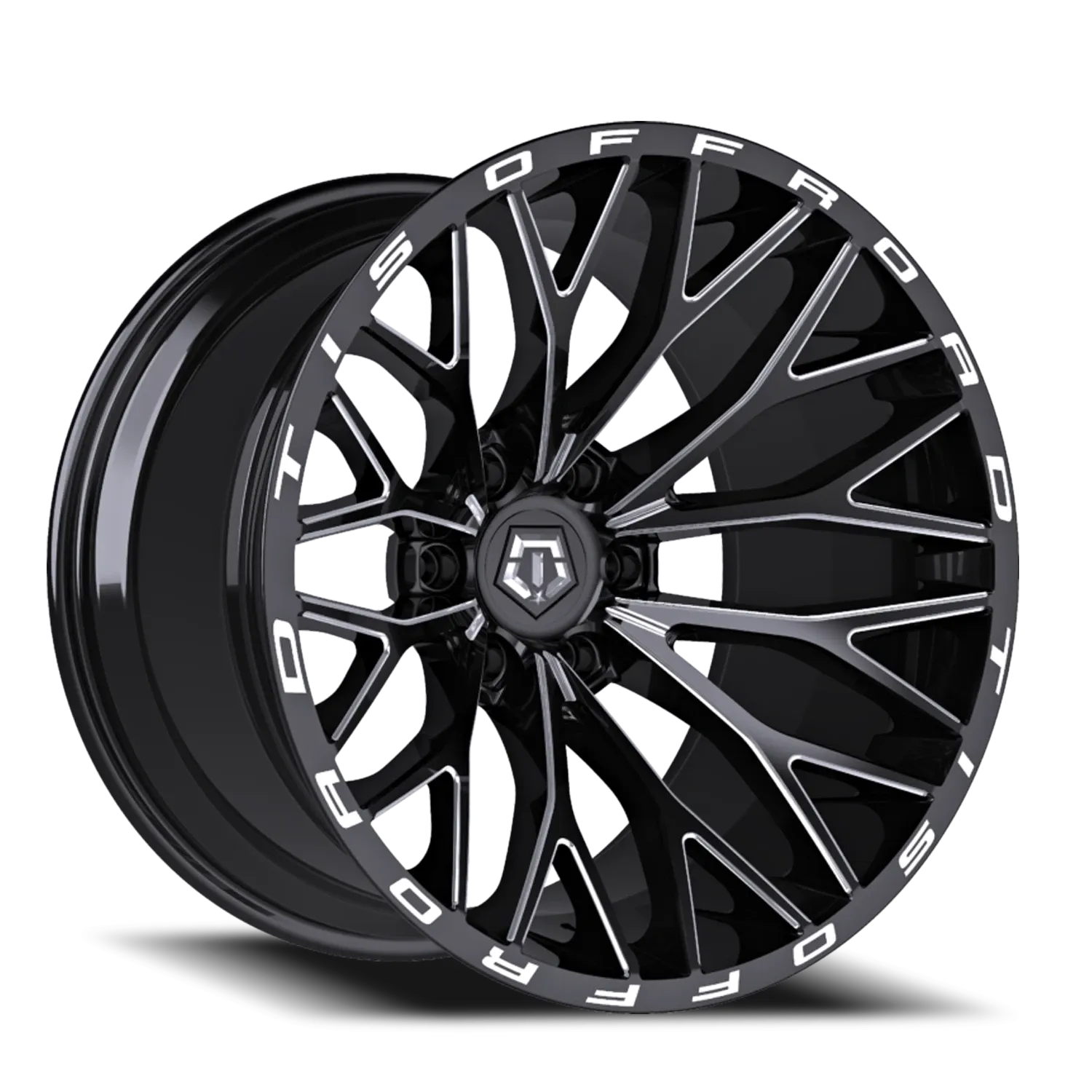 TIS 566BSM 17X9 GLOSS BLACK
