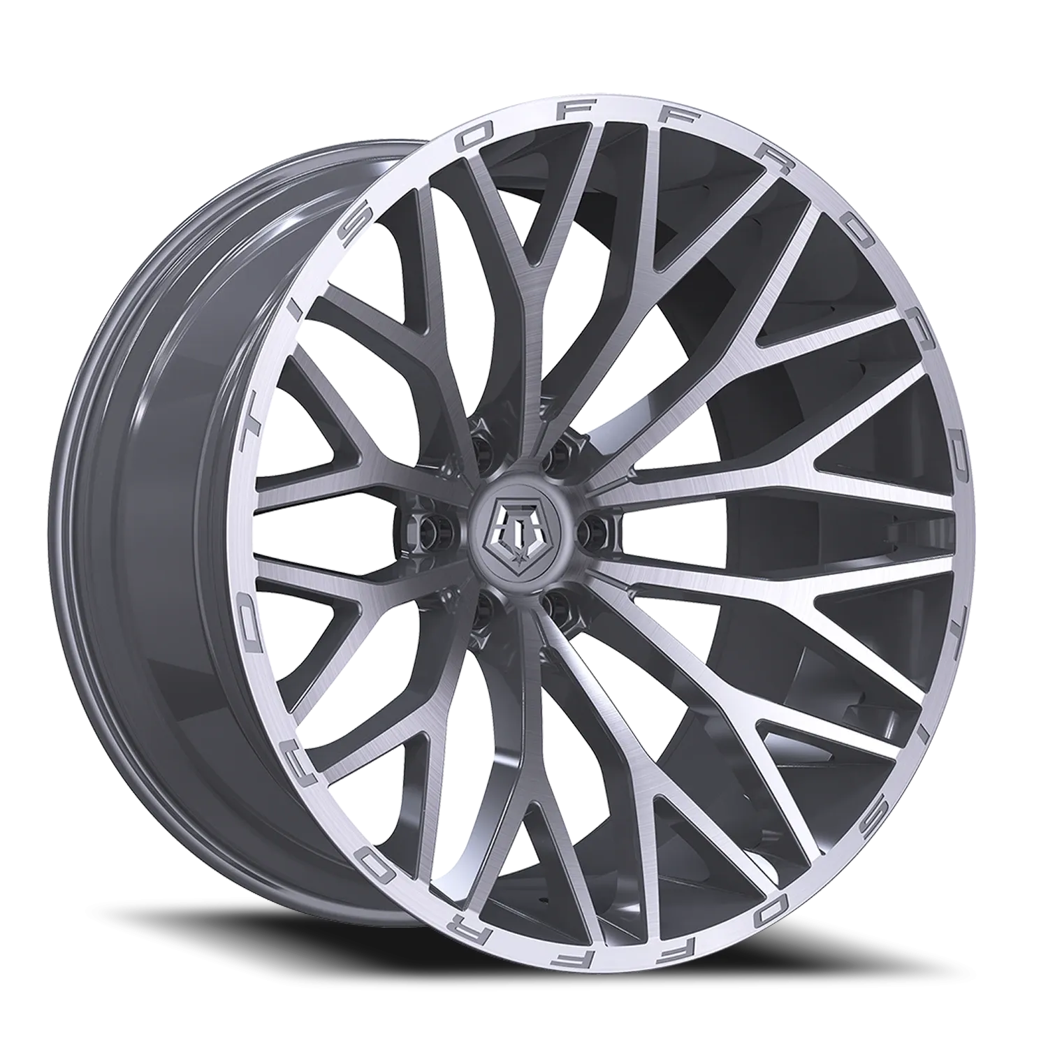 TIS 566BSM 17X9 GLOSS BLACK