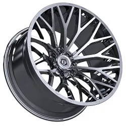 TIS 566C 22X12 GLOSS BLACK