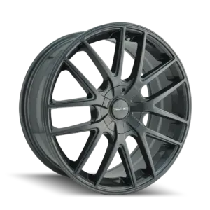 TOUREN TR60 3260 GLOSS BLACK WITH RED RING 17x7.5 Gloss Black