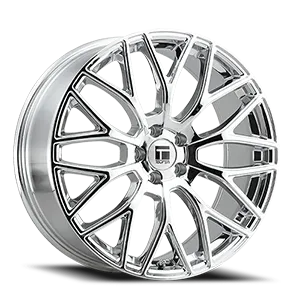 TOUREN TR76 3276 CHROME 18X8 GLOSS BLACK