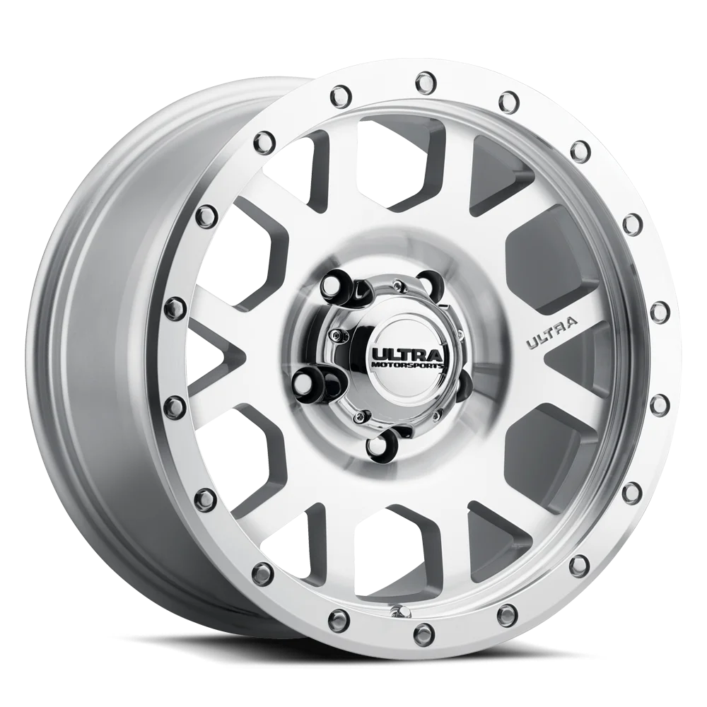 ULTRA 113M 17X9 Machined Silver
