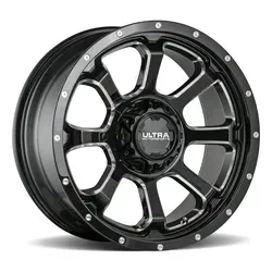 ULTRA 219BM Nemesis 17x9 Satin Black