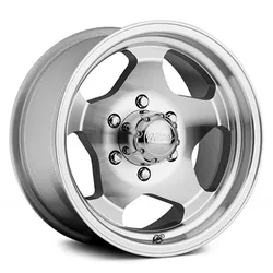 ULTRA 50K 15X8 MACHINED WITH CLEAR COAT