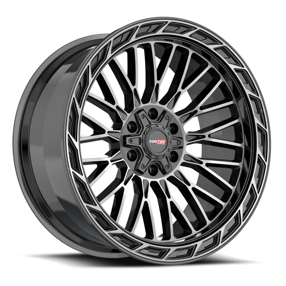 VORTEK OFFROAD VRP-502 20X10 BLACK/DIAMOND-CUT DARK TINT