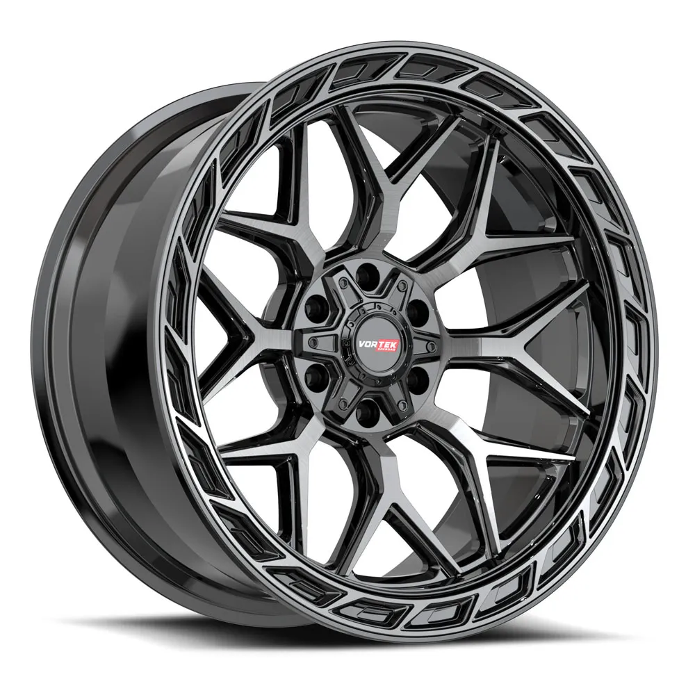VORTEK OFFROAD VRP-504 20X10 BLACK/DIAMOND-CUT DARK TINT